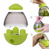 Rolly Fun Pet Feeder / Dog  or Cat Food Snacks /  Tumbler Pet Puppy Feeder Dispenser Bowl Fun For Hours with reward snacks
