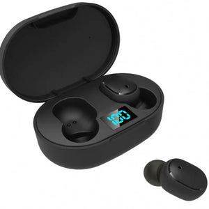 New E6s Smart Digital Display Bluetooth Headset Wireless Sports Mini Headset Stereo in-Ear
