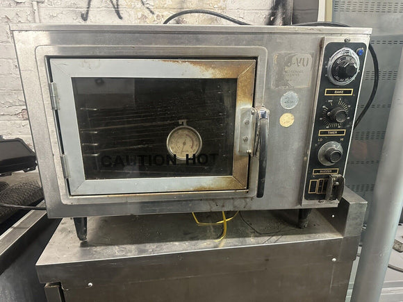 NUVU COUNTERTOP ELECTRIC HALF SIZE CONVECTION OVEN USED