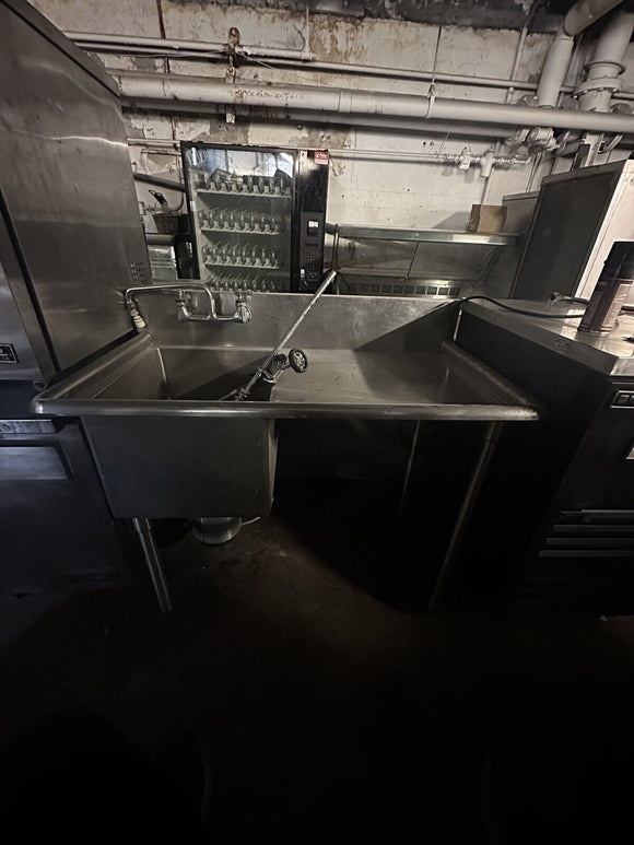 1 BAY SINK USED WITH GARBAGE DISPOSAL