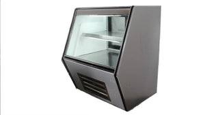 Commercial 36” Refrigerated Counter high glass refrigerated Deli Display Case