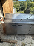 DELFIELD 96” COMMERCIAL PIZZA PREP UNIT USED