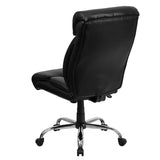 Flash Furniture GO-1235-BK-LEA-GG Hercules Series Black Leather Executive Swivel Office Chair