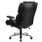 Flash Furniture GO-2149-LEA-GG Hercules Series, Black Leather Executive Swivel Chair