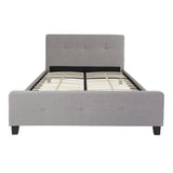Flash Furniture Tribeca Queen Size Tufted Upholstered Platform Bed