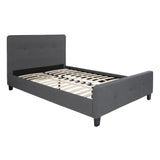 Flash Furniture Tribeca Full Size Tufted Upholstered Platform Bed