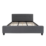 Flash Furniture Tribeca King Size Tufted Upholstered Platform Bed