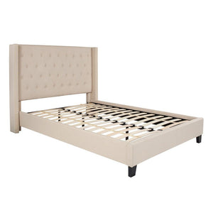 Flash Furniture Riverdale Full Size Tufted Upholstered Platform Bed