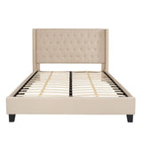 Flash Furniture Riverdale Queen Size Tufted Upholstered Platform Bed