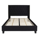 Flash Furniture Riverdale Full Size Tufted Upholstered Platform Bed