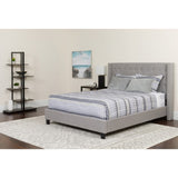 Flash Furniture Riverdale Queen Size Tufted Upholstered Platform Bed