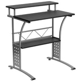Clifton Black Computer Desk by Flash Furniture