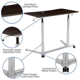 Sit-Down, Stand-Up Computer Ergonomic Desk by Flash Furniture