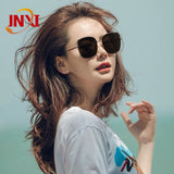 Metal sunglasses fashion sunglasses star with polarized ink mirror male net red with sunglasses female personality Han tide