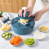 Effortlessly Prepare Delicious Salads with the Kitchen Multifunctional Salad Utensils Vegetable Chopper