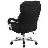 Flash Furniture Hercules Series GO-2078-GG Black Fabric Executive Swivel Chair With Loop Arms